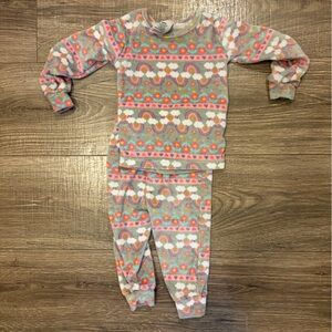 Colorful Patterned Pajama Set